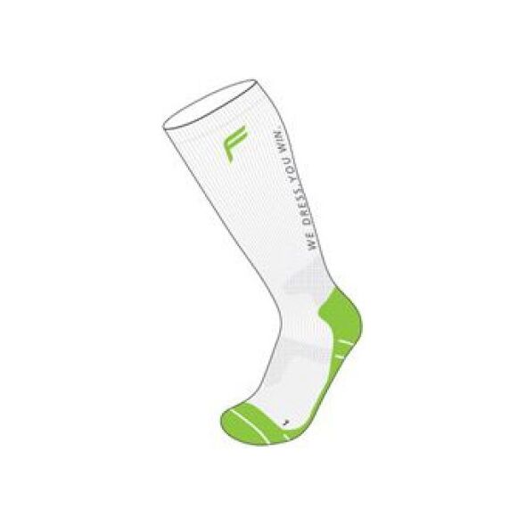 Fuse Skarpety do biegania FUSE RUNNING COMPRESSION biało-zielone r. 43-46