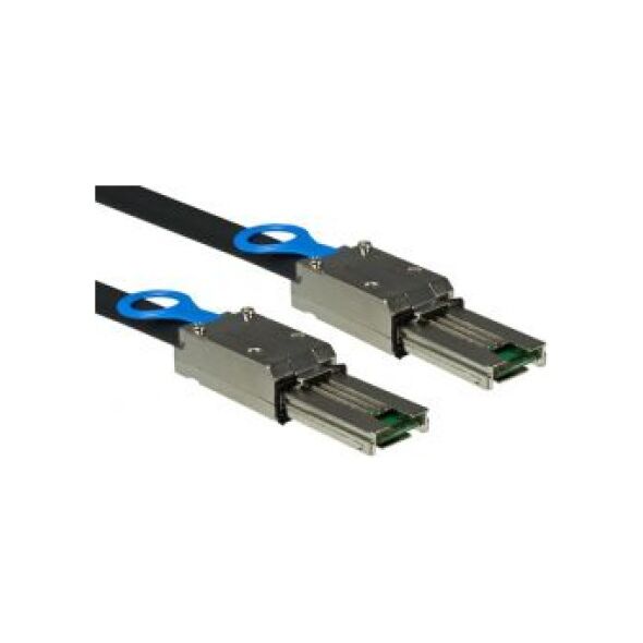 MAG SFF 8088 - SFF 8088, 2m, Czarny (SAS-8888-2)