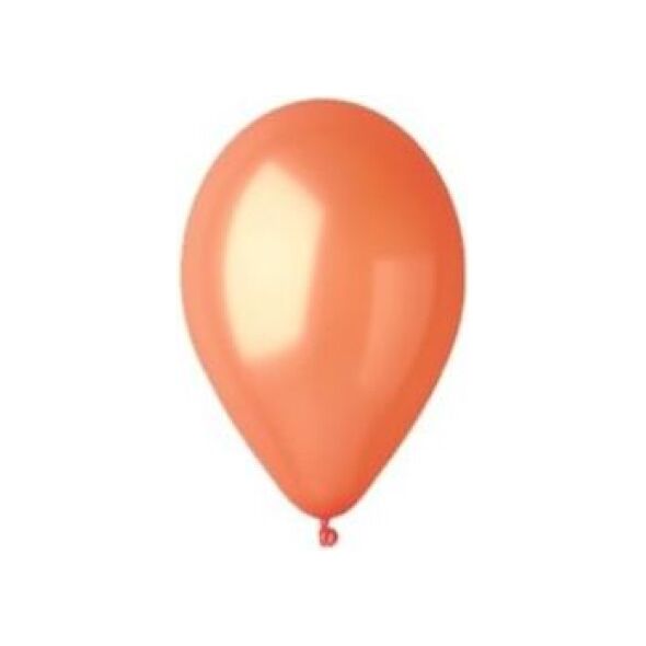 GoDan Balony 30cm metaliczne pomarańczowe