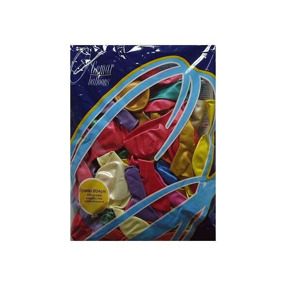 GoDan Go-Balon G90 Metalic MIX 100 sztuk GODAN