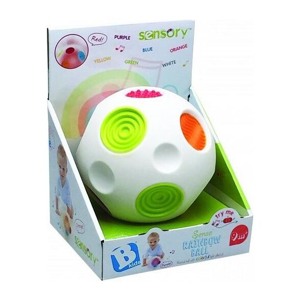 B-Kids Sensoryczna tęczowa piłka (GXP-591826)