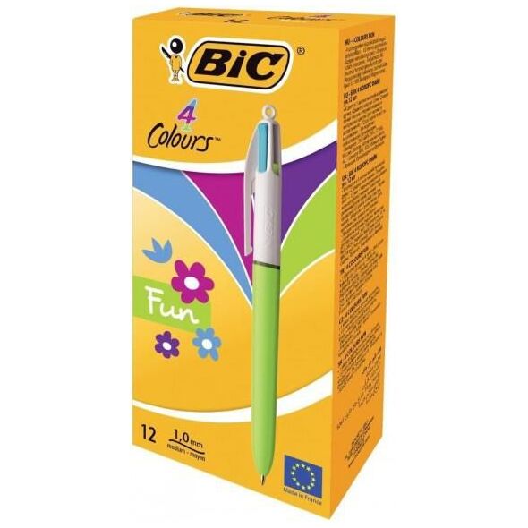 Bic DĹ‚ugopis Fashion Fun 4 kolory