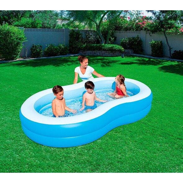 Bestway Basen dmuchany Big Lagune 262x157cm (54117)