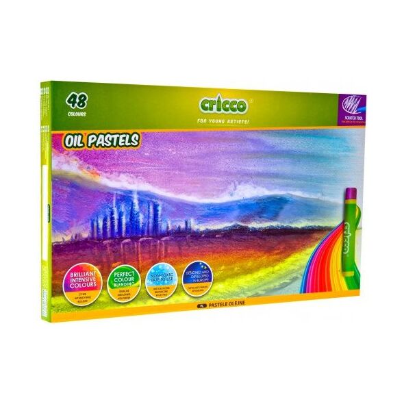 Cricco Pastele olejne 48 kolorĂłw