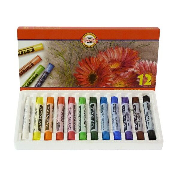 Koh I Noor Pastele suche 12 kolorĂłw 8512