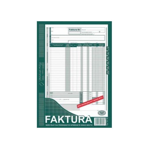 Michalczyk & Prokop Faktura VAT A4 141-1E Brutto
