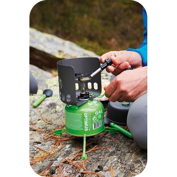 Optimus Palnik Crux Lite Piezo zielony (8018914)