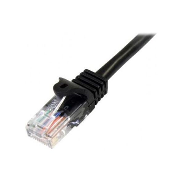 StarTech RJ-45/RJ-45, kat. 5e, U/UTP, 10m, czarny (45PAT10MBK)