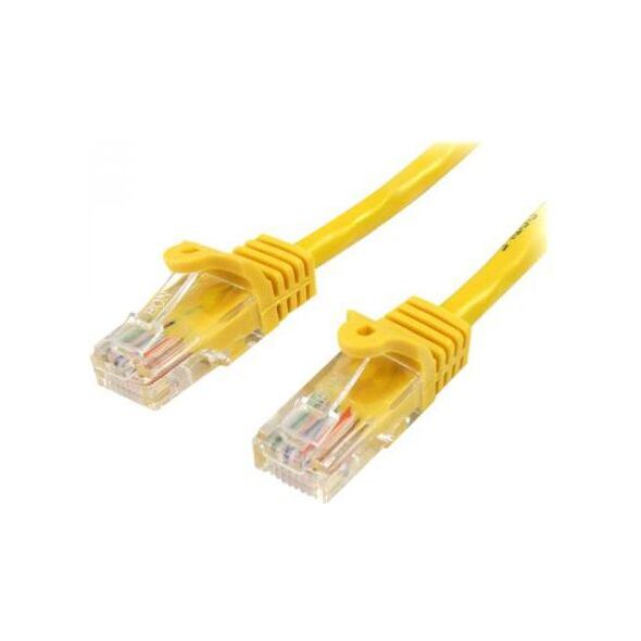 StarTech RJ-45/RJ-45, kat. 5e, U/UTP, 7m, żółty (45PAT7MYL)
