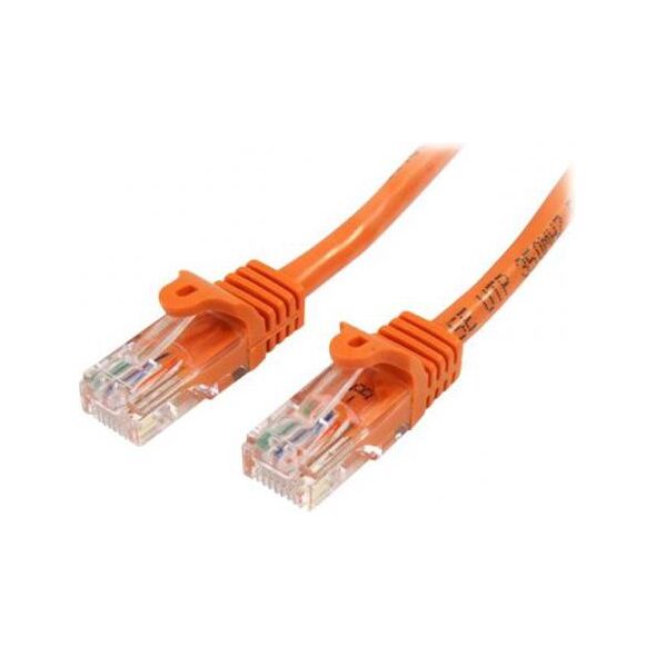 StarTech RJ-45/RJ-45, kat. 5e, U/UTP, 10m, pomarańczowy (45PAT10MOR)