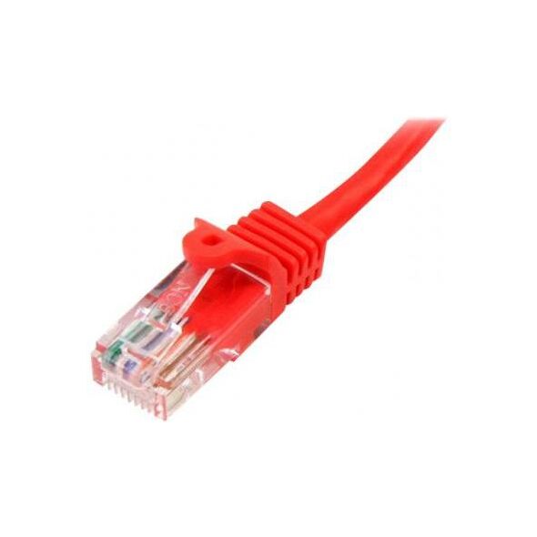 StarTech RJ-45/RJ-45, kat. 5e, U/UTP, 7m, czerwony (45PAT7MRD)
