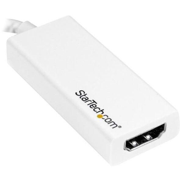 Adapter USB StarTech USB-C - HDMI Biały  (CDP2HD4K60W)