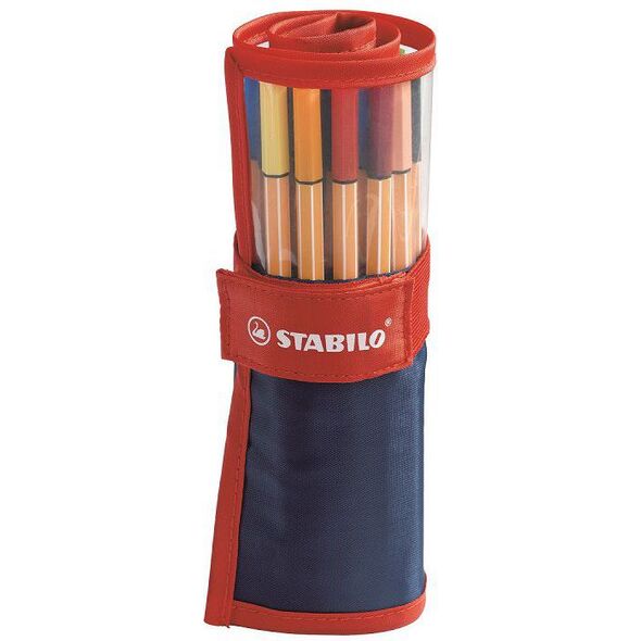 Stabilo Cienkopis Point 88 rollerset 25 sztuk
