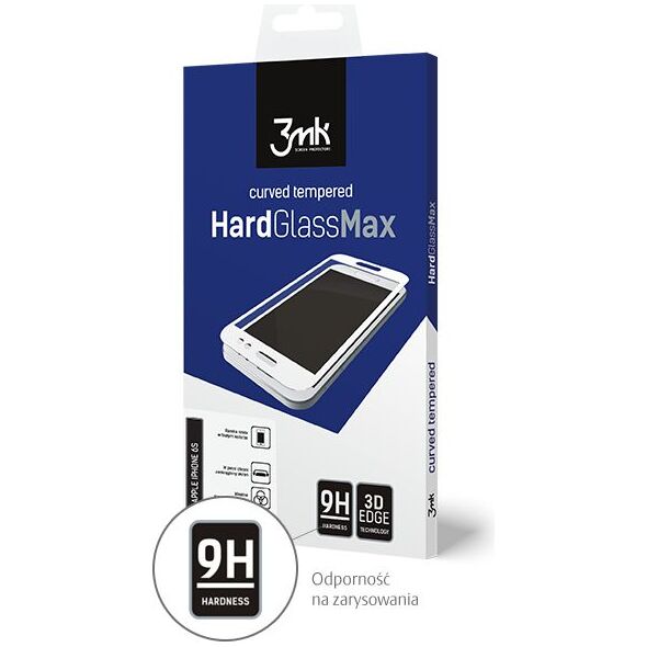 3MK Szkło hartowane Hard Glass Max do Samsung Galaxy S6 Edge czarny (BRA005571)