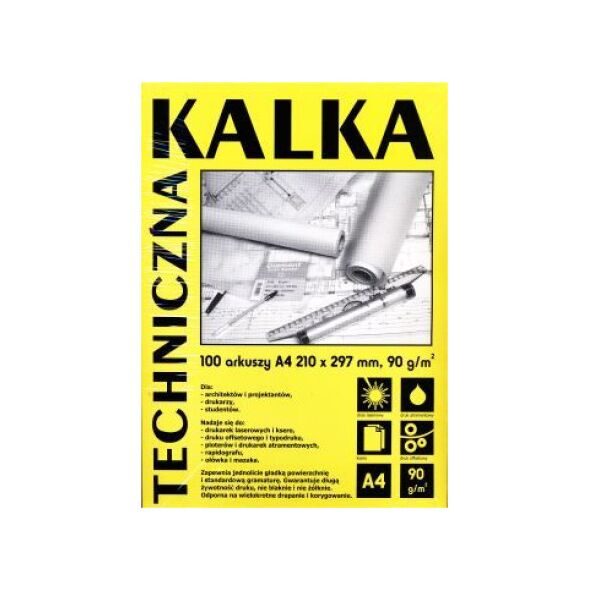 Koh I Noor Kalka techniczna A4 100 arkuszy