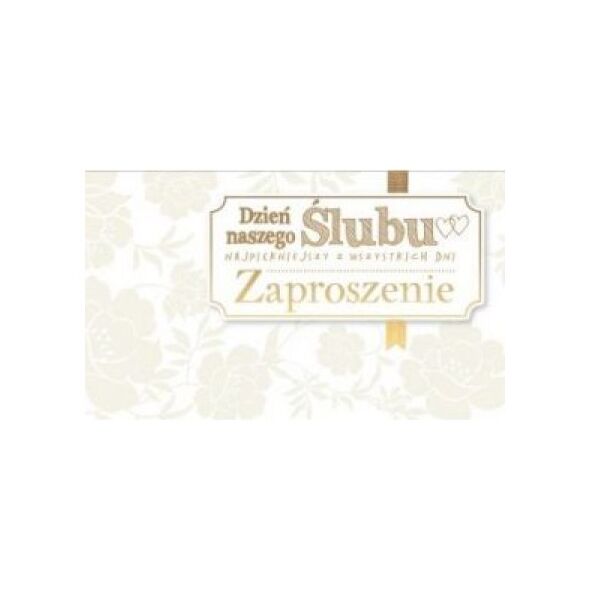 KUKARTKA Zaproszenie ślubne (PMZ-023)