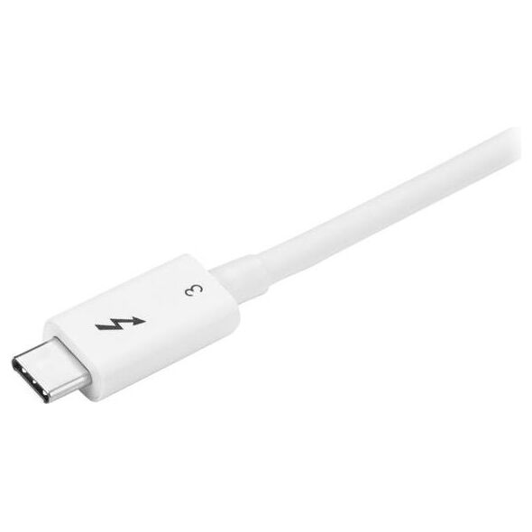 Kabel USB StarTech USB-C - USB-C 0.5 m Biały (TBLT34MM50CW)