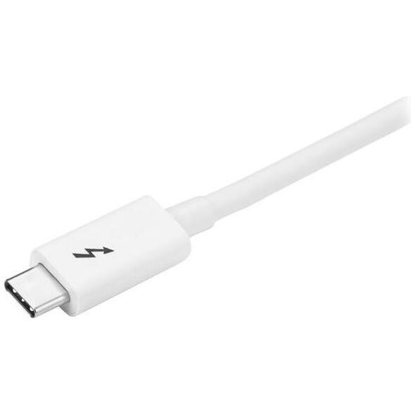 Kabel USB StarTech USB-C - USB-C 1 m Biały (TBLT3MM1MW)
