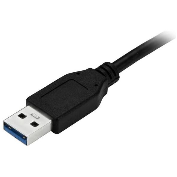 Kabel USB StarTech USB-A - USB-C 1 m Czarny (USB315AC1M)