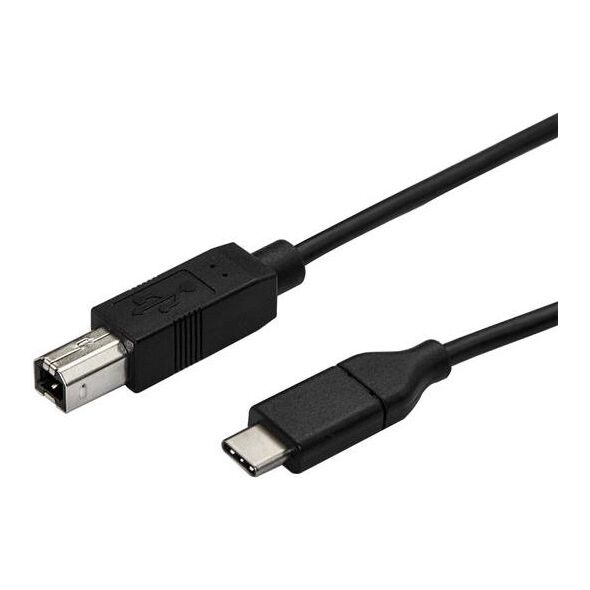 Kabel USB StarTech USB-C - USB-B 3 m Czarny (USB2CB3M)