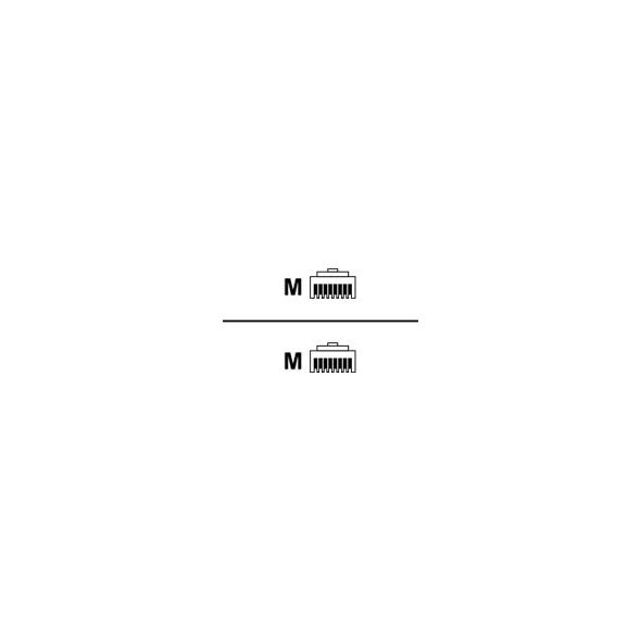 Roline Patchord SFTP Cat.6A 1m, szary (21152801)