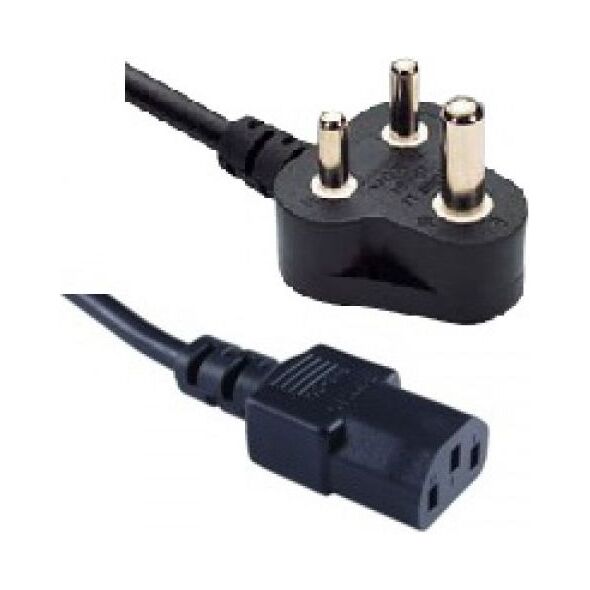 Kabel zasilający MicroConnect Type D - C13, 1.8m (PE010418INDIA)