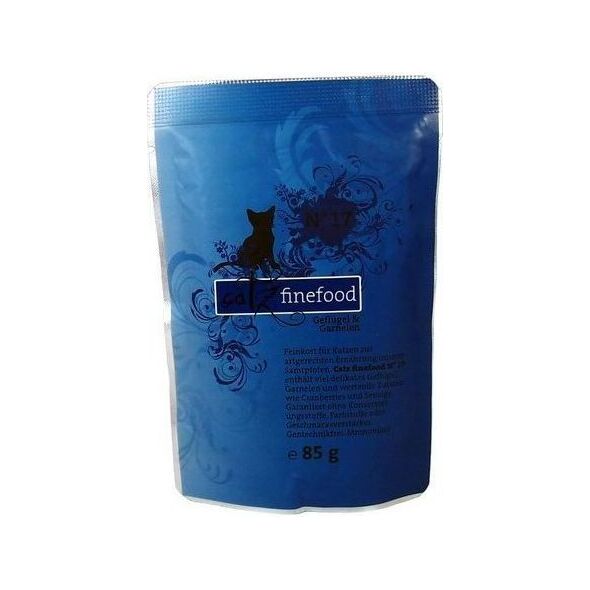 Catz Finefood N.17 Drób i Krewetki saszetka 85g