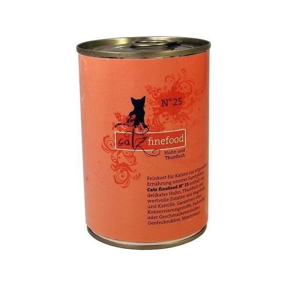 Catz Finefood N.25 Kurczak i Tuńczyk puszka 400g