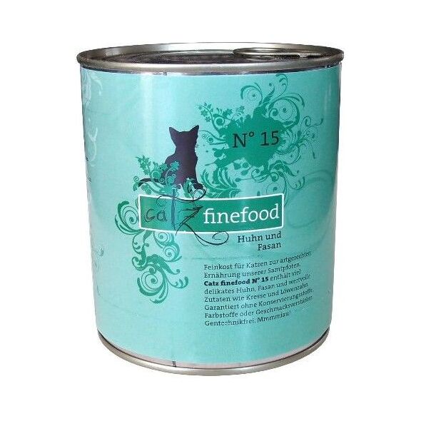 Catz Finefood N.15 Kurczak i Bażant puszka 800g