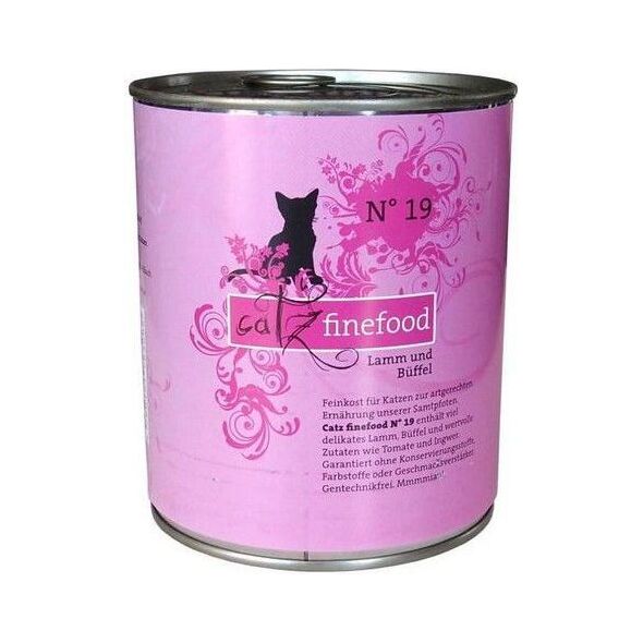 Catz Finefood N.19 Jagnięcina i Bawół puszka 800g