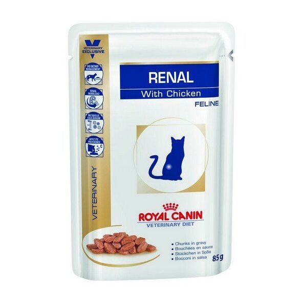 Royal Canin Veterinary Diet Feline Renal Kurczak saszetka 85g