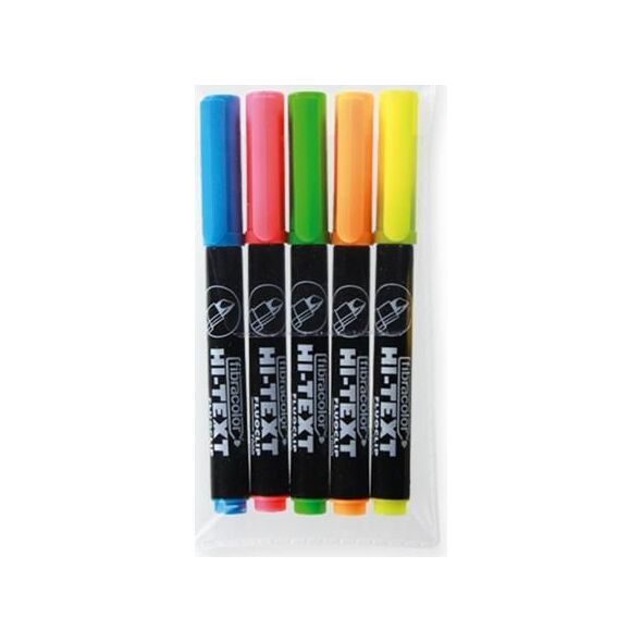 Fibracolor Zakreślacze FluoClip 7000 5 kol. (154813)