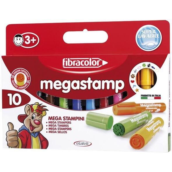 Fibracolor Mazaki Megastamp 10 kol. (154776)