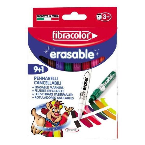 Fibracolor Mazaki Erasable wymazywalne 9+1 (161386)
