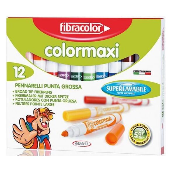 Fibracolor Mazaki Colormaxi 12 kol. (154791)