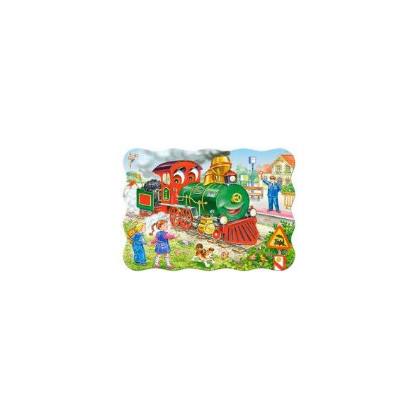 Castorland Puzzle 30 Green Locomotive (246995)