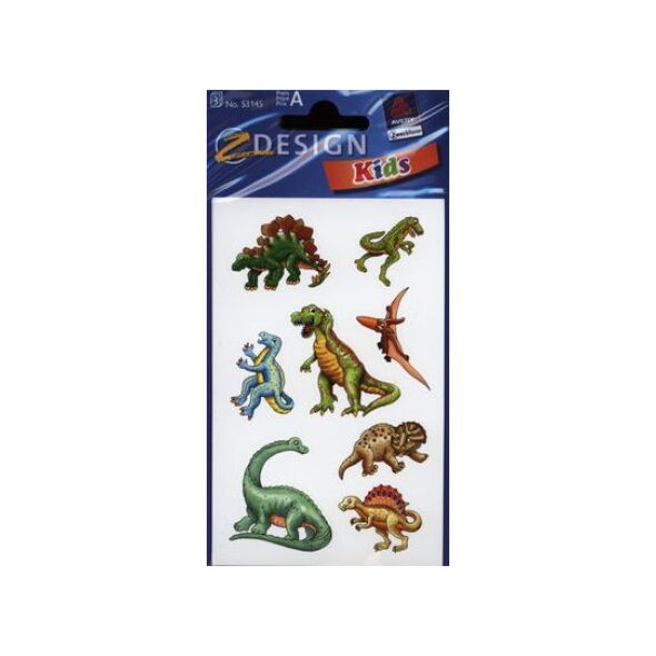 Zdesign Naklejki papierowe - Dinozaury (106442)