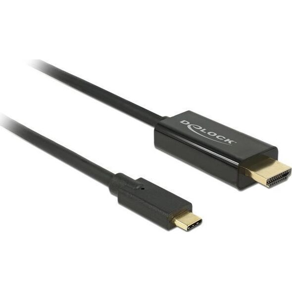 Kabel USB Delock USB-C - HDMI 1 m Czarny (85258)