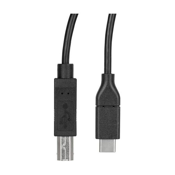 Kabel USB StarTech USB-C - USB-B 0.5 m Czarny (USB2CB50CM)