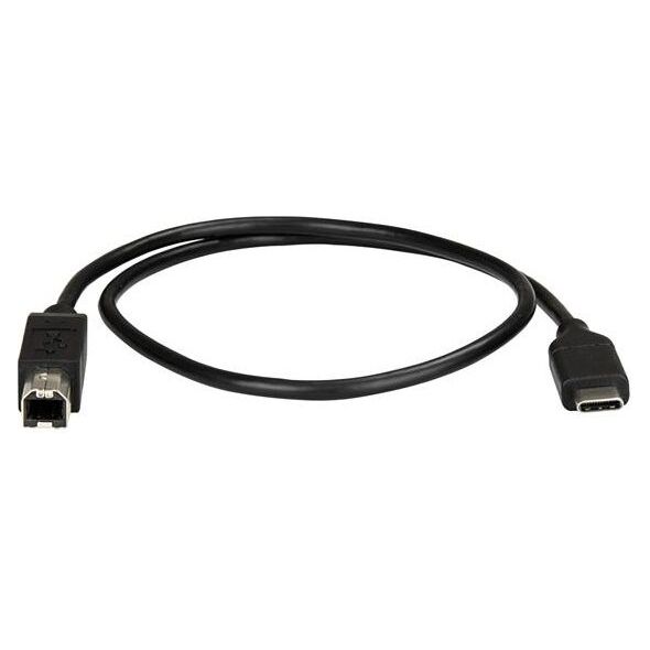 Kabel USB StarTech USB-C - USB-B 0.5 m Czarny (USB2CB50CM)