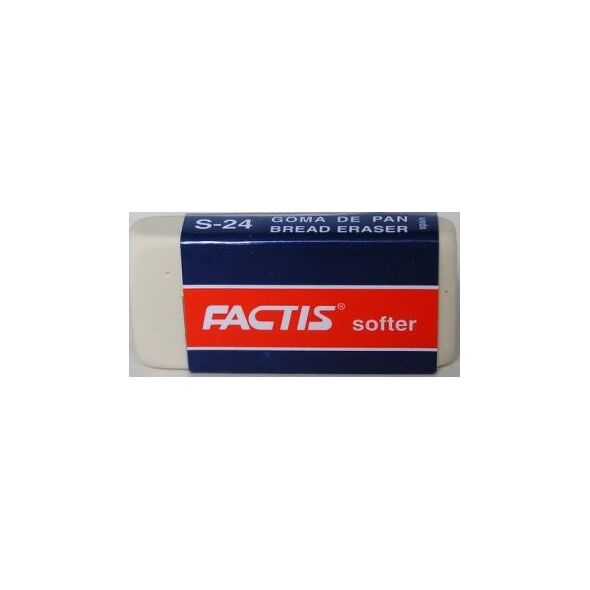 Factis Gumka S-24 chlebowa mała, 24 sztuk (160037)