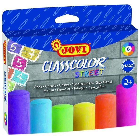 Jovi Kreda chodnikowa kolorowa 6 kolorów (233773)