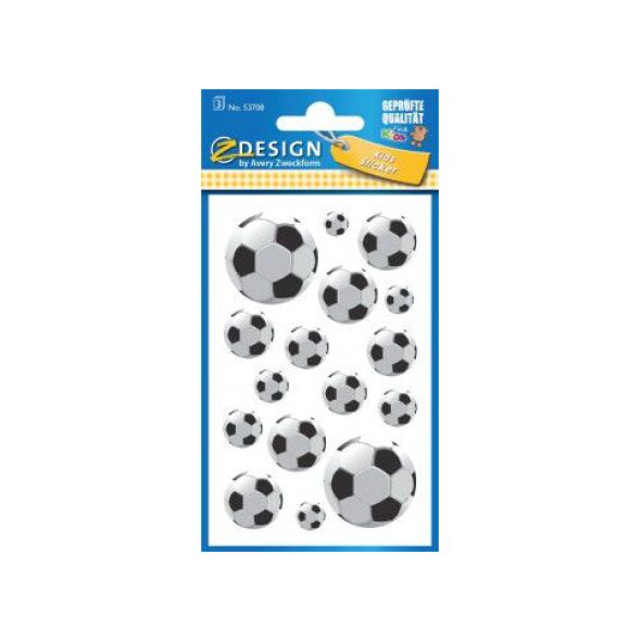 Avery Zweckform Naklejki papierowe - Football 3 (106665)