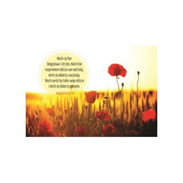 Szaron A Kartka składana - Niech cię błogosławi Maki (225844)