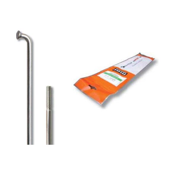 Cn Spoke Szprychy 134T, 2.3-2.3-2.0, stal nierdzewna, 290mm, srebrne 72szt
