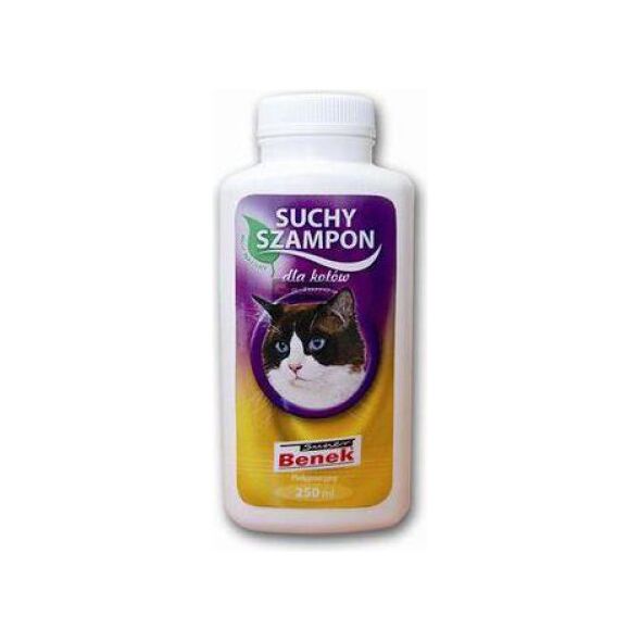 Super Benek Benek suchy szampon pielęgnacyjny dla kota 250ml