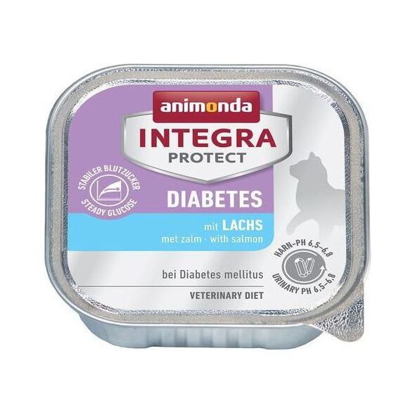 Animonda INTEGRA KOT 100G PROTECT DIABETES ŁOSOŚ/CUKRZYCA