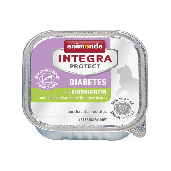 Animonda INTEGRA KOT PROTECT DIABETES SERCA INDYKA/CUKRZYCA SZALKA 100G