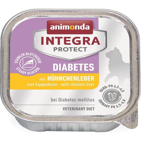 Animonda INTEGRA KOT 100G PROTECT DIABETES WĄTRÓBKA KURCZAK/CUKRZYCA