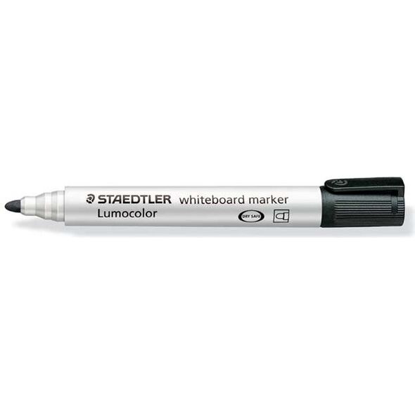 Staedtler MARKER STAEDTLER DO TABLIC 351 CZARNY SUCHOŚCIERALNY OKRĄGŁY - S351-9